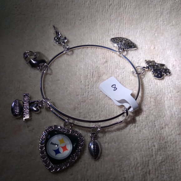 NFL Jewelry - Pittsburgh Steelers NFL Custom Expandable Bracelet